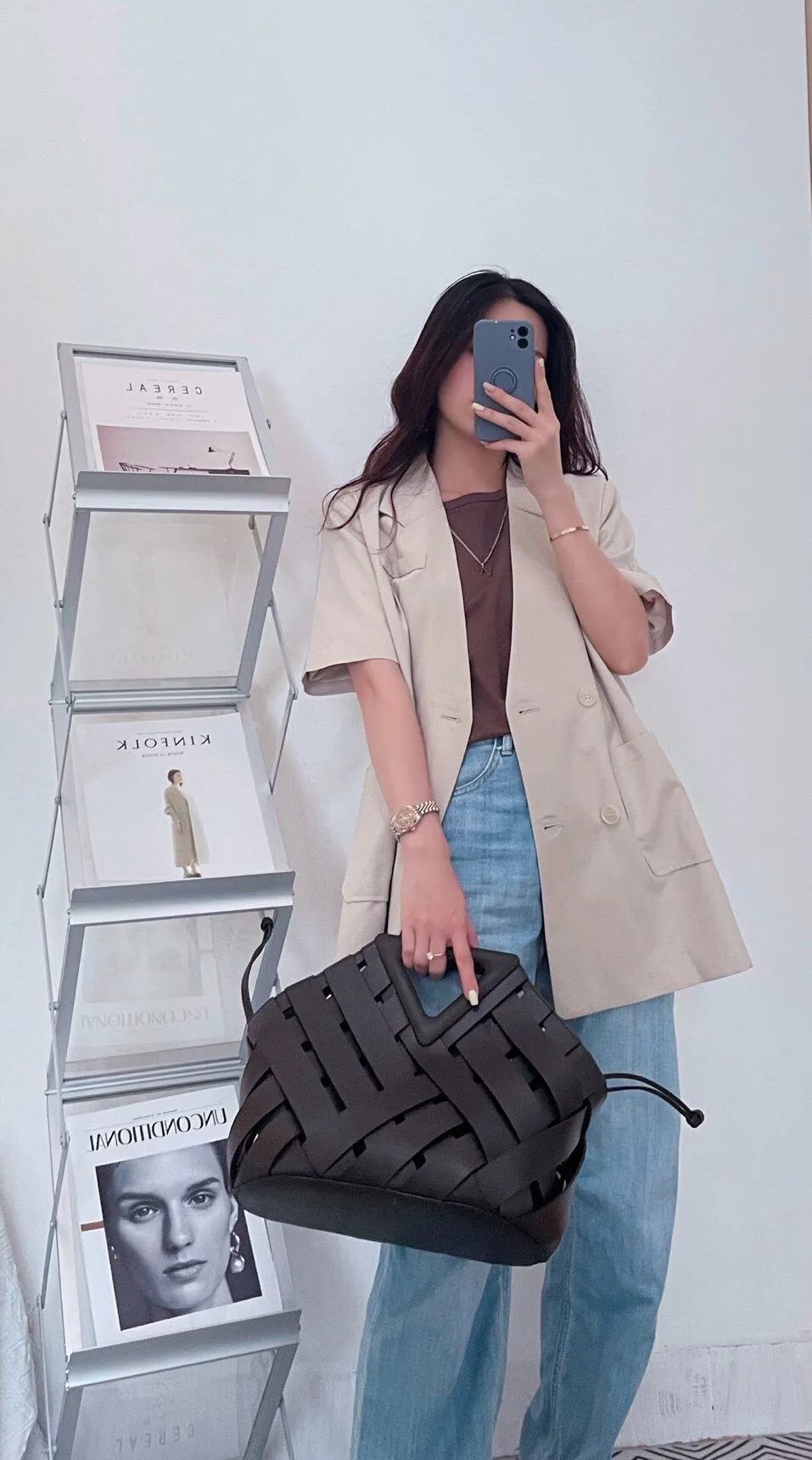 #小哥 Upper Body Rendering Picture The upper body is really high-end and exquisite. Women in the workplace will give you a different feeling every day.